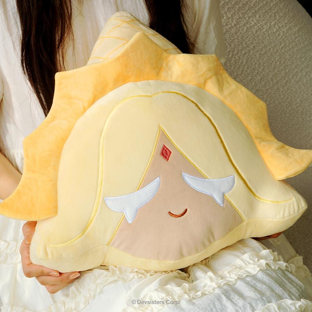 Cookie Run Kingdom White Lily Cat Plush Toy With Soft Crystallike Fabric For Collectors