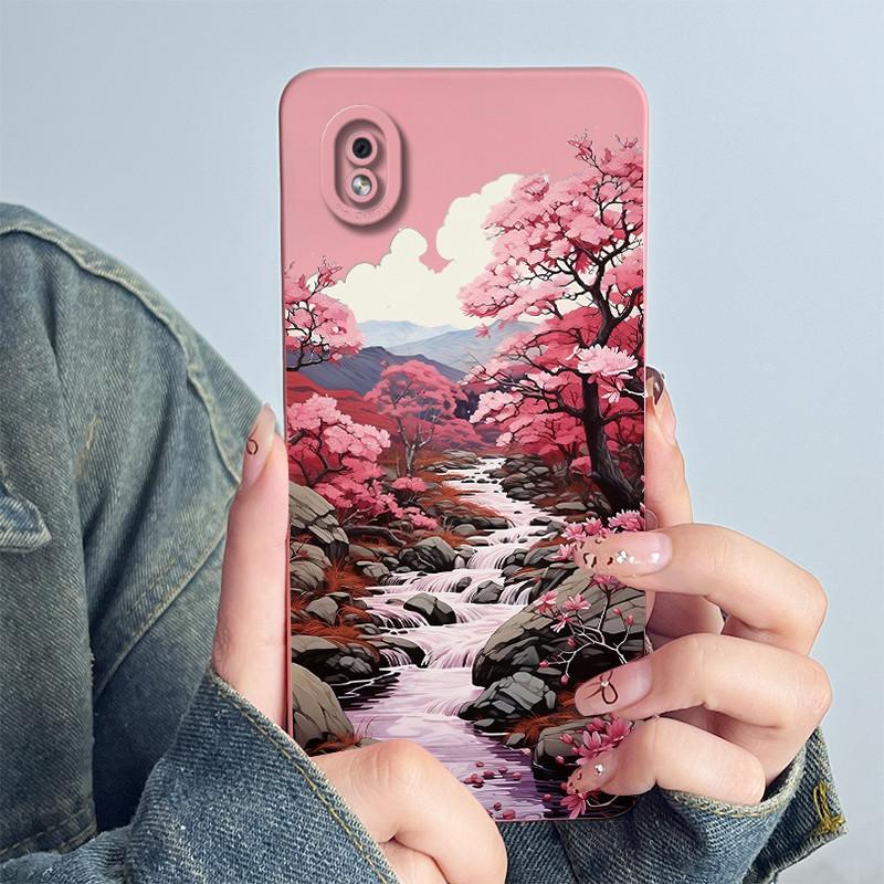 

For Samsung Galaxy A01 Core / A3 Core / M01 Core Phone Case Cover Soft Silicone Sweet Painted Shell Cartoon Printed Casing Coque Samsung M01 Core