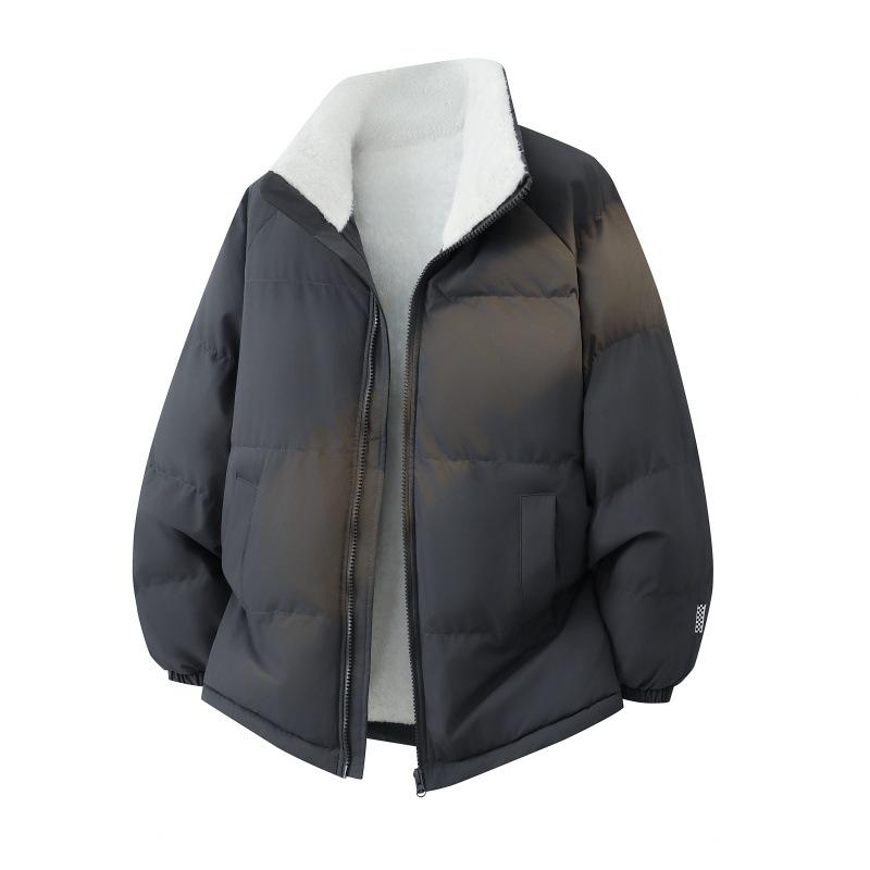 

Men s Trendy American Black Hooded Puffer Jacket 2025 - High-Grade Cotton Winter Coat for Cold Protection. 3XL