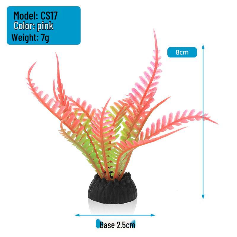 Yapay Akvaryum Dekorasyonu: Plastik Su Bitkileri ve Çiçekleri