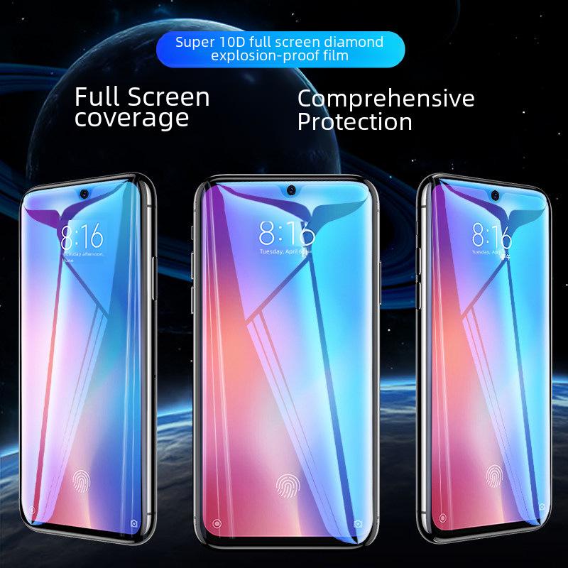 Compatible Tempered Glass Film for Xiaomi 9/8/10/11 Youth Version, Anti-Peeping, Full Screen, Blue Light Filter, Explosion-Proof Protection.