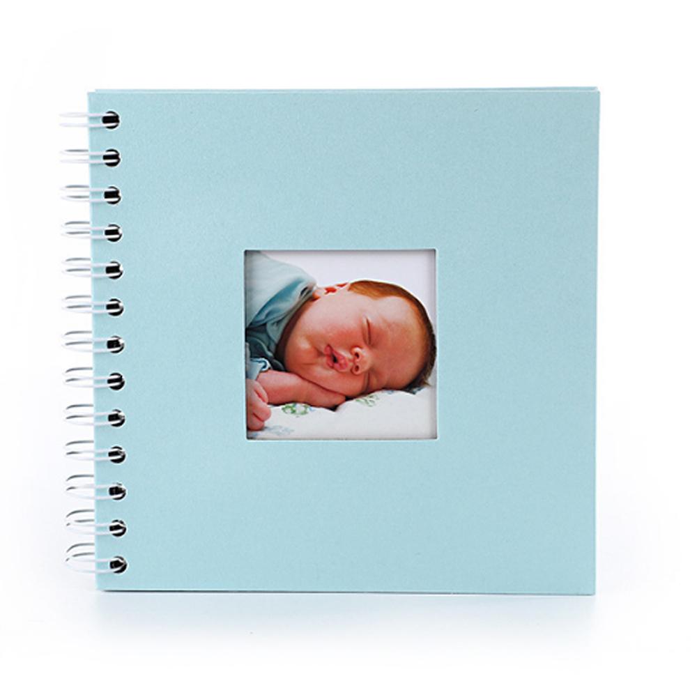 Scrapbook Photo Album Memory Book Paper for Travel Wedding Anniversary Christmas Gifts Baby Shower Memories