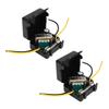 2Pcs Car Power Filter 12V Interference Proof Noises Reduction Reliable Stereo Power Supply Filter For Equalizers