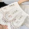Floral Shirt Collar Detachable Embroidery Faux Collar Female Clothes Accessories