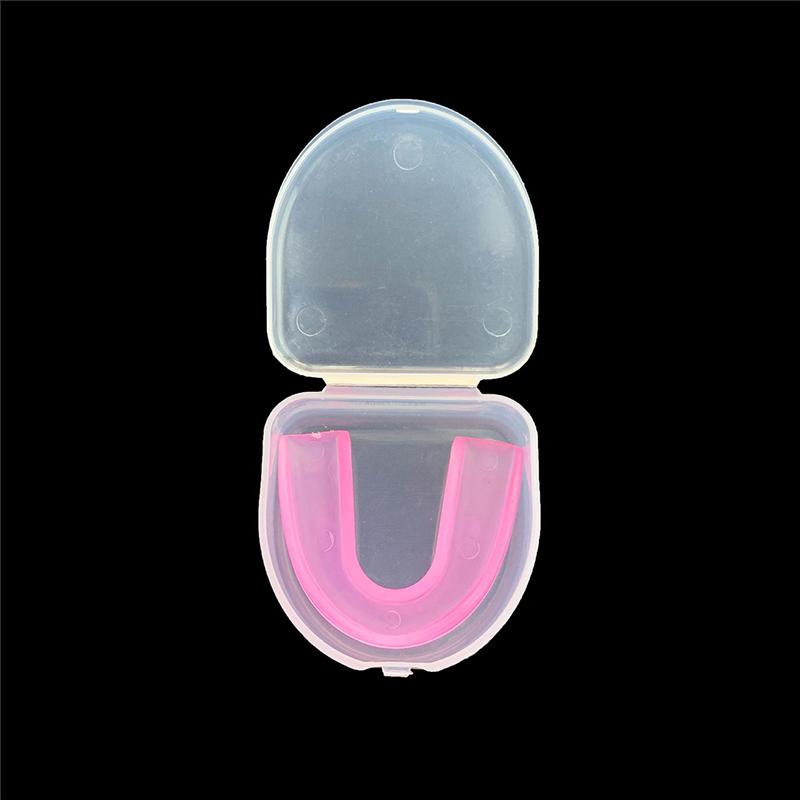 Jednostranný chránič zubů s krabičkou, Termoplastická rovnátka, Rovnátka s krabičkou, Ortodontický retainer