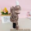 Animal Hand Puppet Plush Toy for Parent-Child Interaction - Storytelling Glove Doll with Movable Mouth
