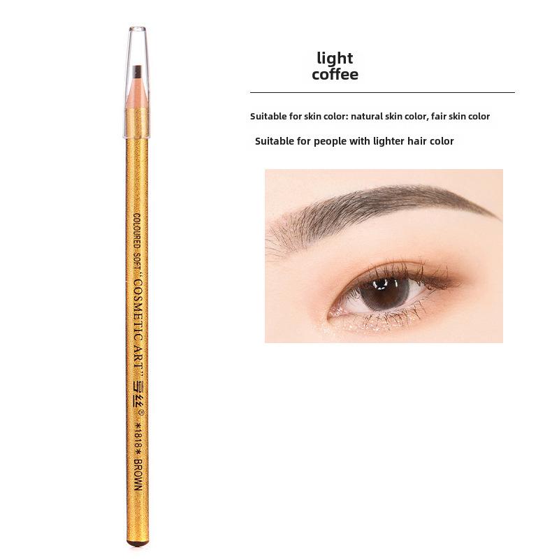 Hens 1818 Waterproof & Sweat-Proof Eyebrow Pencil with Tear-Off Powder