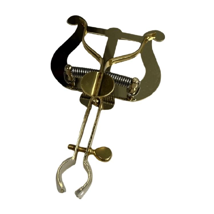 Brass Sheet Music Clip Holder Ergonomic Metal Design Sheet Music Organizer Metal Texture for Horn Trumpet Player