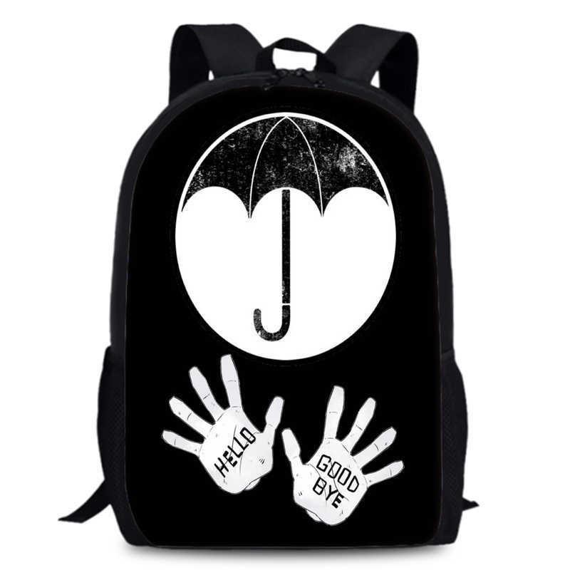 Umbrella Academy Backpack For Elementary School Stylish Durable And Breathable Oxford Cloth Design