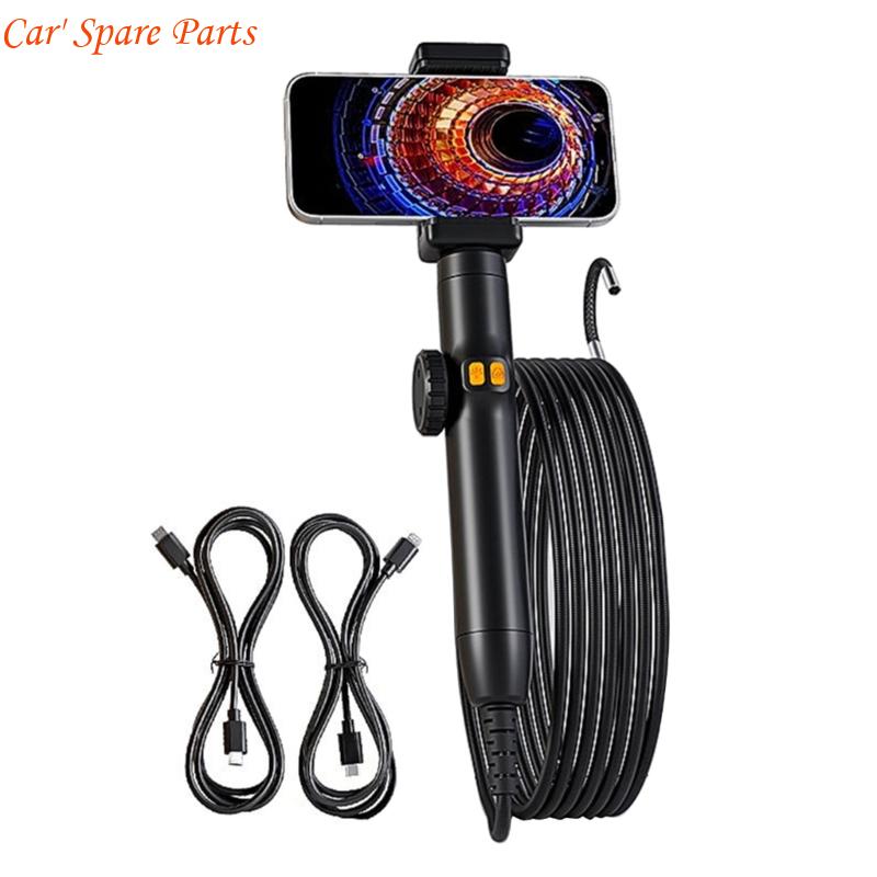 Y4UA 6/8mm Lens Endoscope Camera Industrial Endoscope Inspection Camera 360 Degree