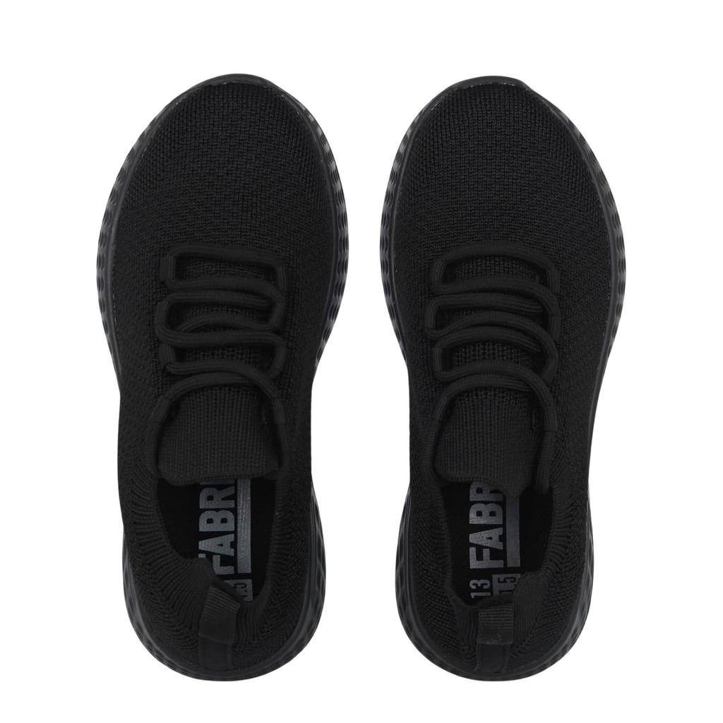 Fabric Childrens/Kids Santo Knitted Trainers