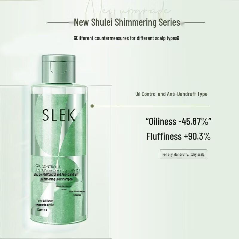 SLEK Anti-Dandruff Oil Control Shampoo