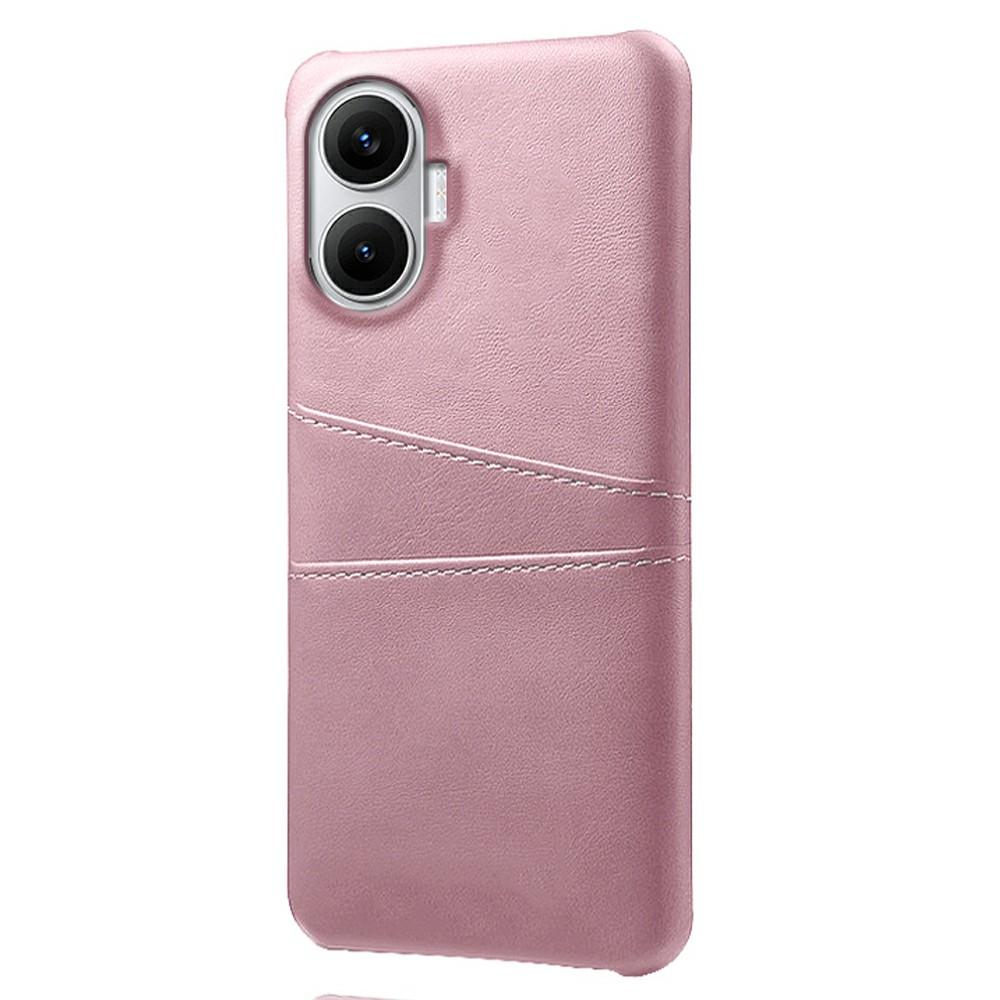 For Xiaomi Poco F7 5G/Redmi Turbo 4 Pro 5G Case Dual Card Slots PU Leather+Hard PC Phone Cover