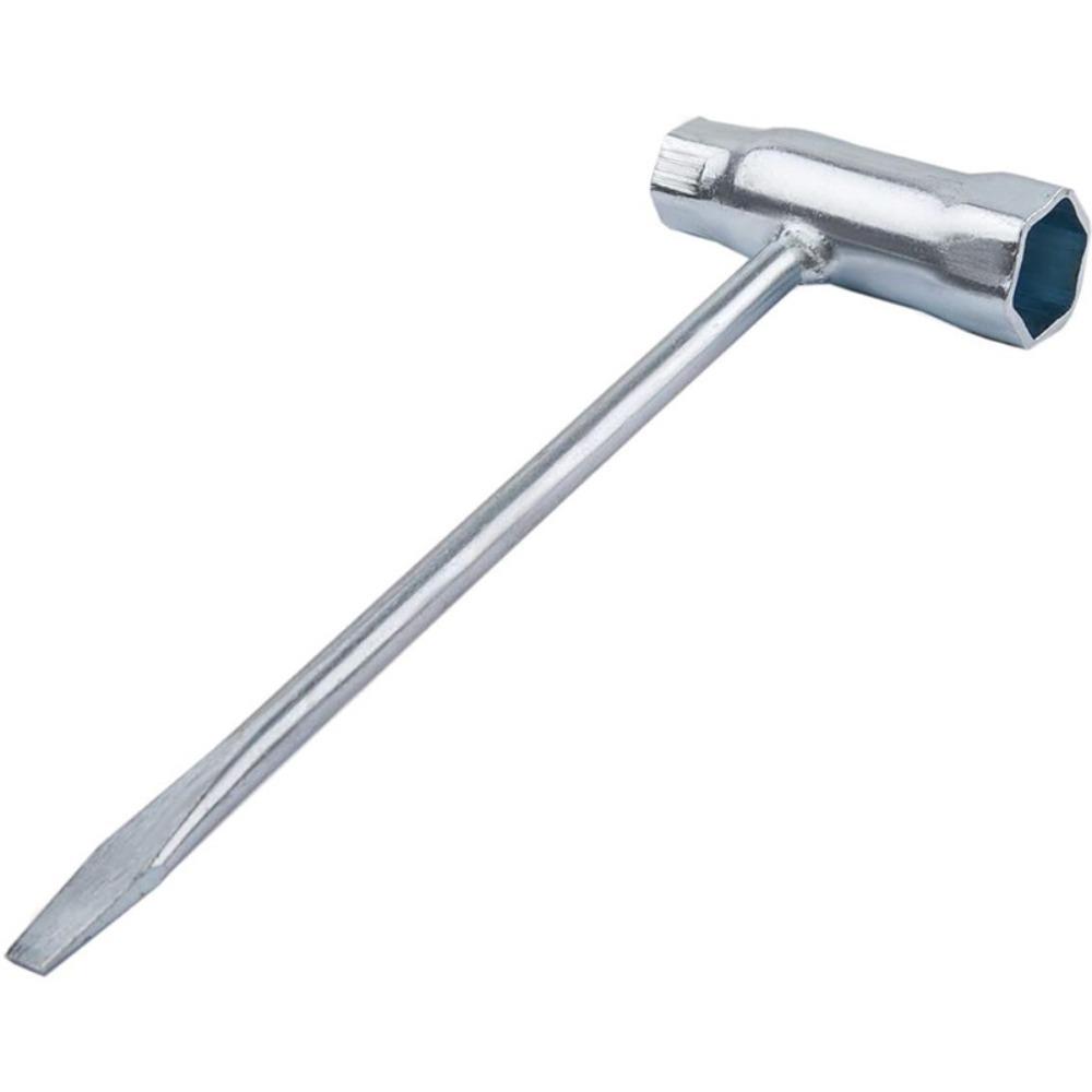 

High Quality Multi-purpose Mechanical Wrench 13/19mm Sturdy Scrench T Wrench Portable Double Head Saw Chain Wrench Garden Tools
