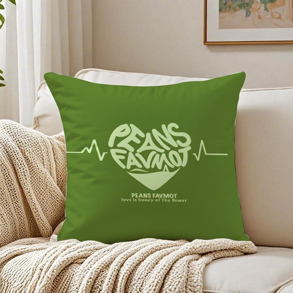 Creative Cute Art love letters Cushion Cover Pillowcase Antidustmite living Room Sofa Decor Cushion Room