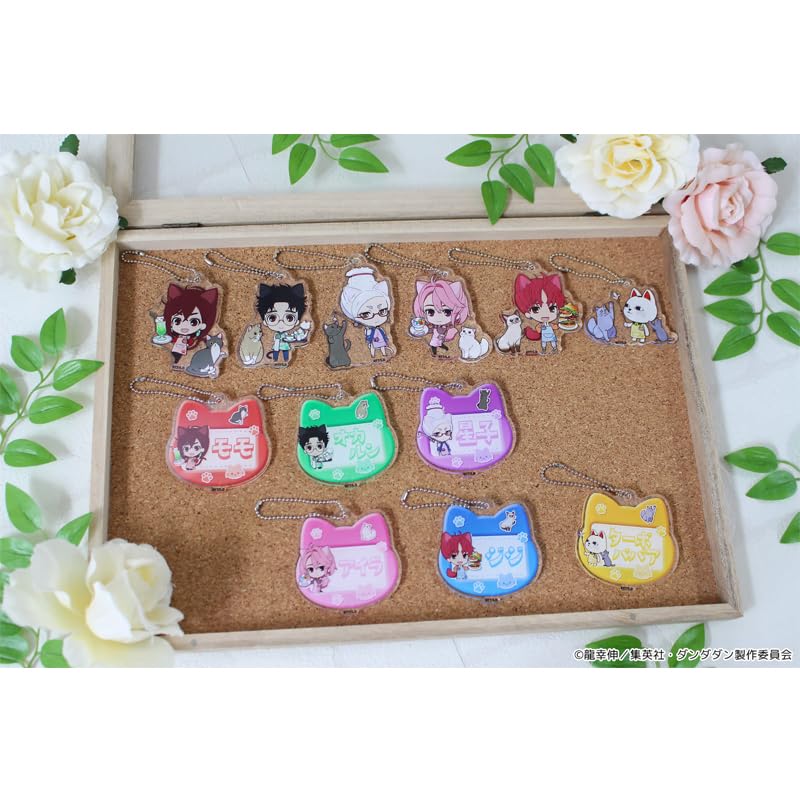TV Anime Puchichoco Trading Acrylic Keychain Cat Cafe Box of 12 "Dandadan"