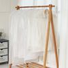 1PC Clothes Storage Bag Clothes Dust Cover Washable Household Clothes Hanging Bag Transparent Environmental Protection Coat Cover