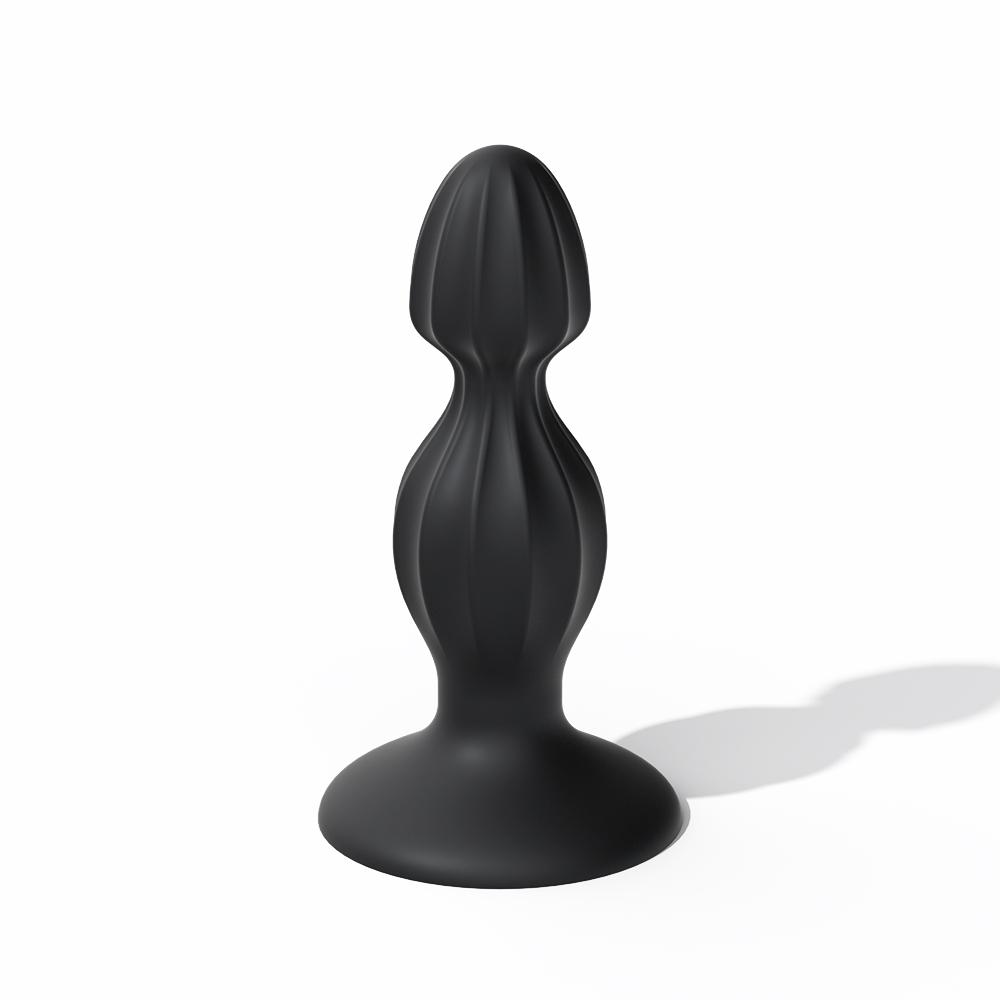 DRYWELL Premium Silicone Anal Butt Plug Секс-іграшки Анальний секс-тренажер для початківців чоловіків, жінок, пар, чорні заглушки для фалоімітатора