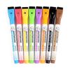 Magnetic Marker with Eraser 0.5MM Fine Tip 8 Color Erasable Whiteboard Marker for Whiteboards Pin Board Flipchart Marker