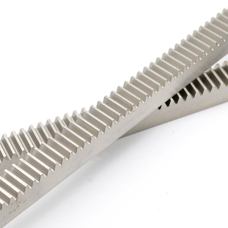 1pc Length 500mm 1M 1.5M 2M Gear Rack 1 1.5 2 Module Straight Teeth Drive Rack 10x10 10x12 12x12 15x15 15x20 20x20 45# Steel