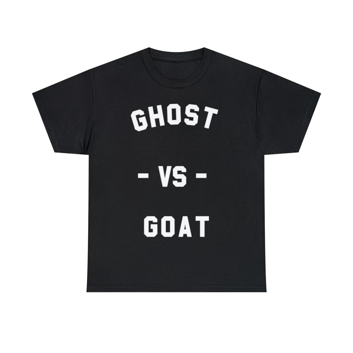 

Ghost Vs Goat Graphic Tee Shirt, S-5XL S
