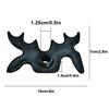 5PcsLot Antlers Rod Stick Pole Bridge Head Holder Cue Rack for Billiards