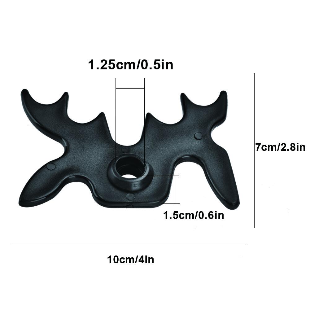 5PcsLot Antlers Rod Stick Pole Bridge Head Holder Cue Rack for Billiards