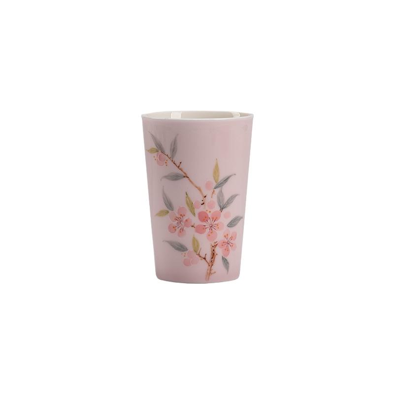 Twelve Flowers Teacup Set Handmade Ceramic Small Coke Cup Simple Modern Tea Drinking Master Cup Chinese Tea Room