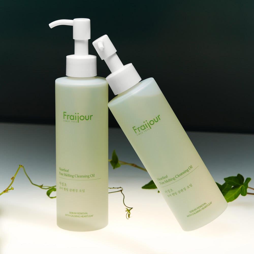 Fraijour Heartleaf Pore Melting Cleansing Oil Deep Cleansing Makeup Remover 210ml Gentle Facial Cleanser Face Wash