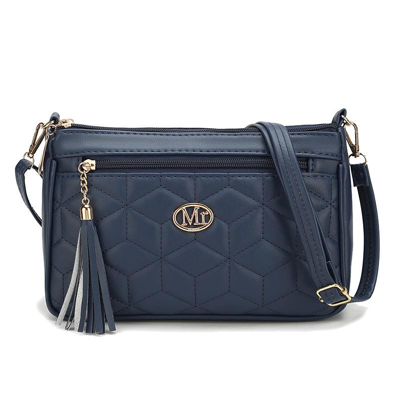 Small and medium bags Crossbody summer women's mini new medium mother bags Soft leather rhombus embroidered women's bags Mobile phone satchel