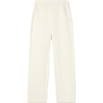 Emerald 2023 Winter New Knit Long Pants Casual Simple Comfortable Straight Leg Sports Pants Women Bottoms Light-Green F11W344602FIV