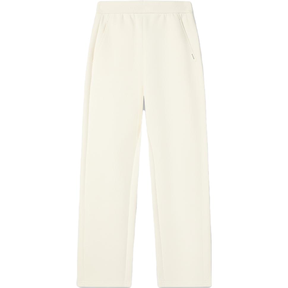 FILA Emerald 2023 Winter New Knit Long Pants Casual Simple Comfortable Straight Leg Sports Pants Women bottoms Light-Green F11W344602FIV