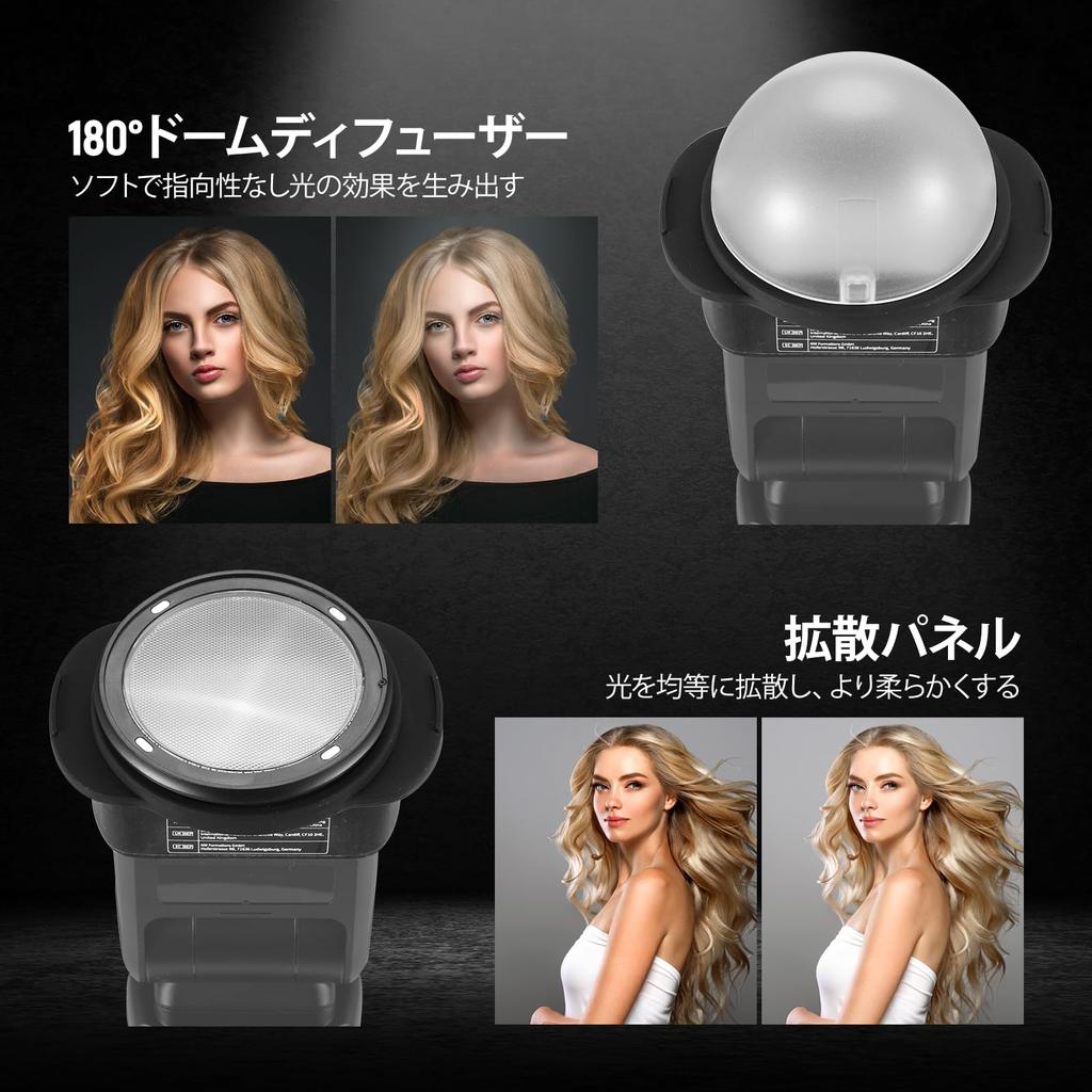 NEEWER Square Flash Head Adapter Ring Strobe Adapter Ring Silicone Magnetic Round Flash Gel for Z880 Z760 NW760 NW700 NW620 NW635II TT560 Square Head