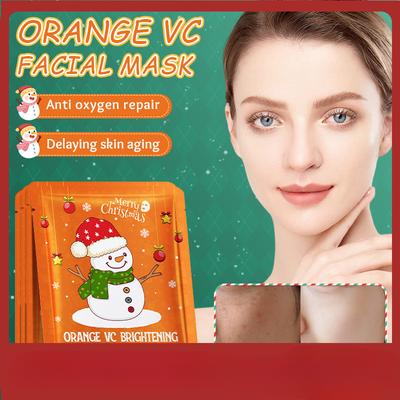 SADOER Christmas Sweet Orange VC Brightening Mask Hydrating Mask Patch