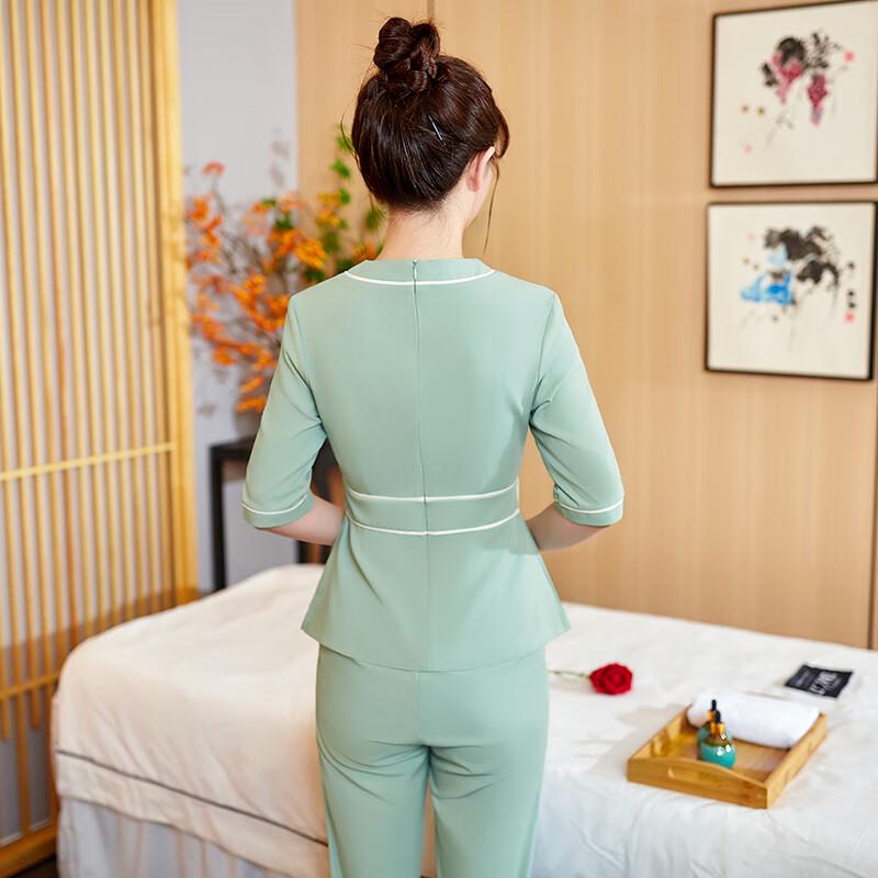Terman Women's Summer Spa & Salon Uniform Set