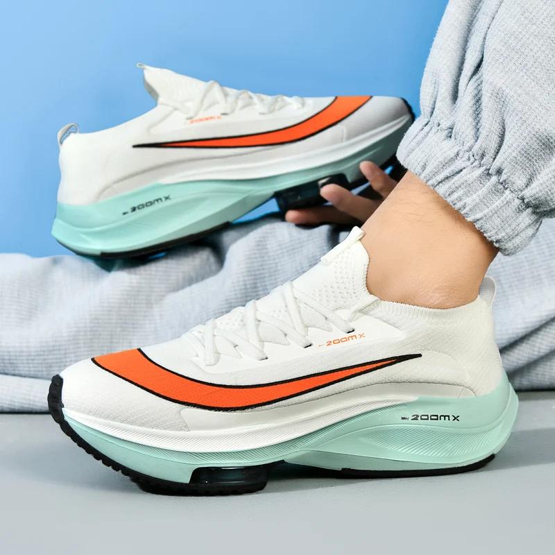 Buty do biegania zwiększające wysokość dla mężczyzn Oryginalne miękkie do chodzenia Unisex Sneaker Outdoor Maraton Para Buty sportowe Kobiety Maraton