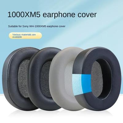 Ersatz-Ohrpolster Kissen für Sony WH-1000XM5 Kopfhörer Weiche Memory-Schaumstoff Ohrhörerpolster 1000 XM5 1000XM5 Ohrmuscheln Ohrpolster
