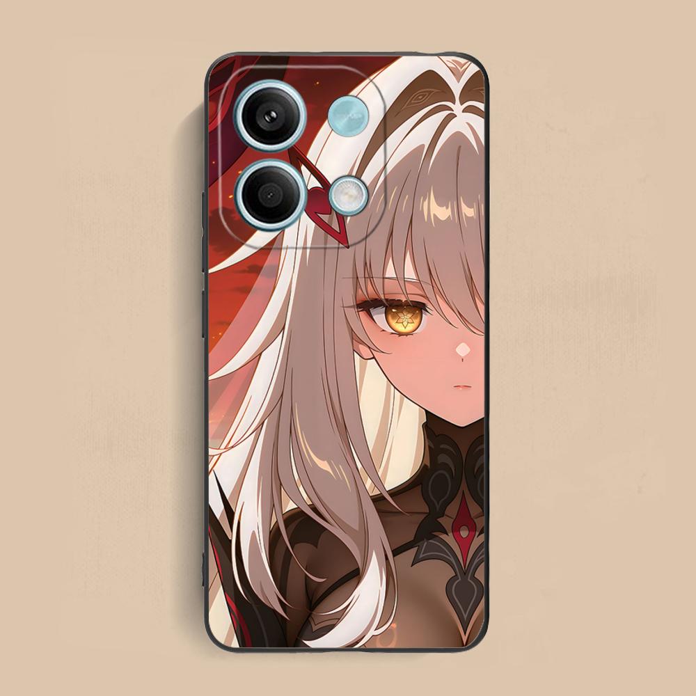 

Чехол для телефона Genshin Impact Ronova для Xiaomi Redmi 15 14 13 12 A5 3 2 1 C Plus 4G 5G Цветной Печатный Чехол Чехол Красивый Роскошный redmi 15