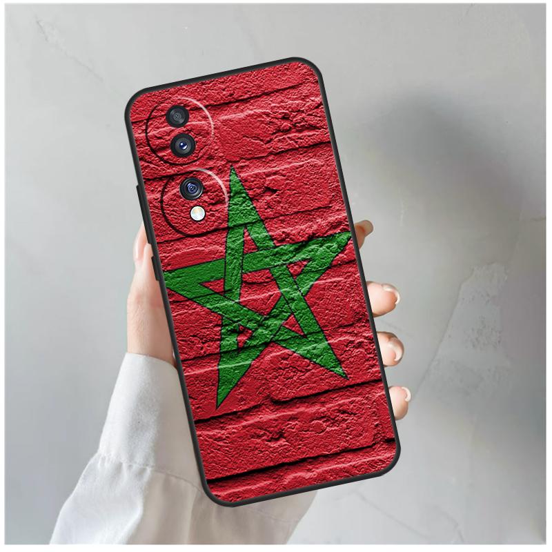 

Morocco Moroccan Flag For Honor Magic 7 Lite 6 5 8 Pro Case For Honor X9d X9b X9c X9a X8c X8b 200 400 50 70 Win RT Honor 70
