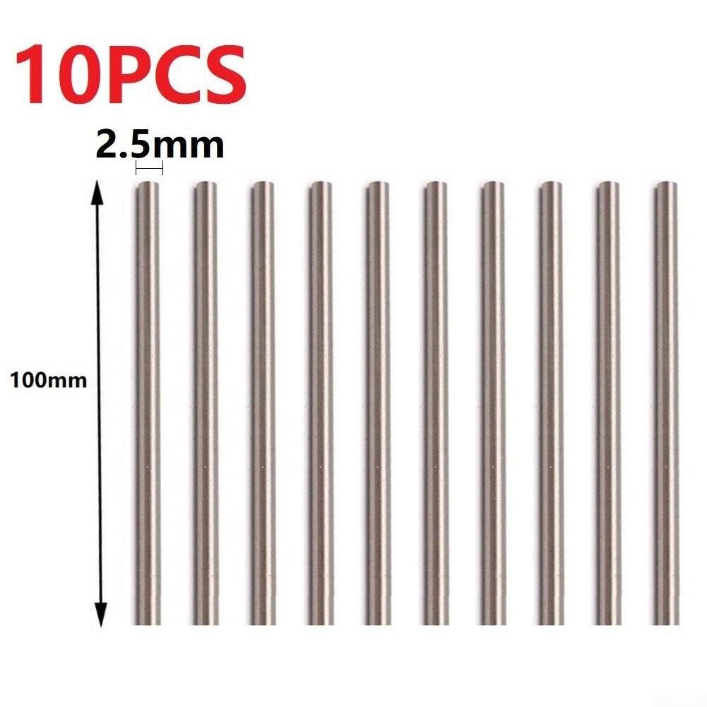 Round Bar 10pcs 58 Degree Hardness High Speed Steel