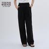 Teenie Weenie Women's Lyocell Blend Relaxed Fit Casual Trousers
