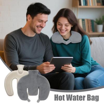 Hot Water Bottles Neck Comfortable Leak-Proof Soft U Shaped Winter Neck Heating Wrap For Winter Cold Weather Mom Senior Back