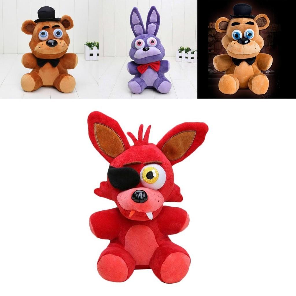 Adorable Five Nights At Freddy's Plush Toy Bear Fox Bonnie Golden For Kids Home Decor