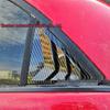 Carbon Fiber Rear Quarter Window Louvers for 03-16 Mazda 6 Exterior Decoration