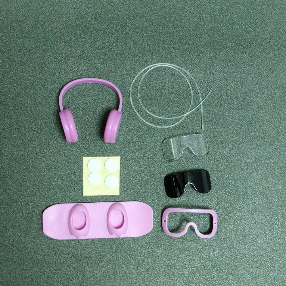 Labubu 4.0 Mini Series Outfit Change For 10cm Labubu Vinyl Plush Pendant Earphones Goggles Snowboard Sports Set Accessories Gift