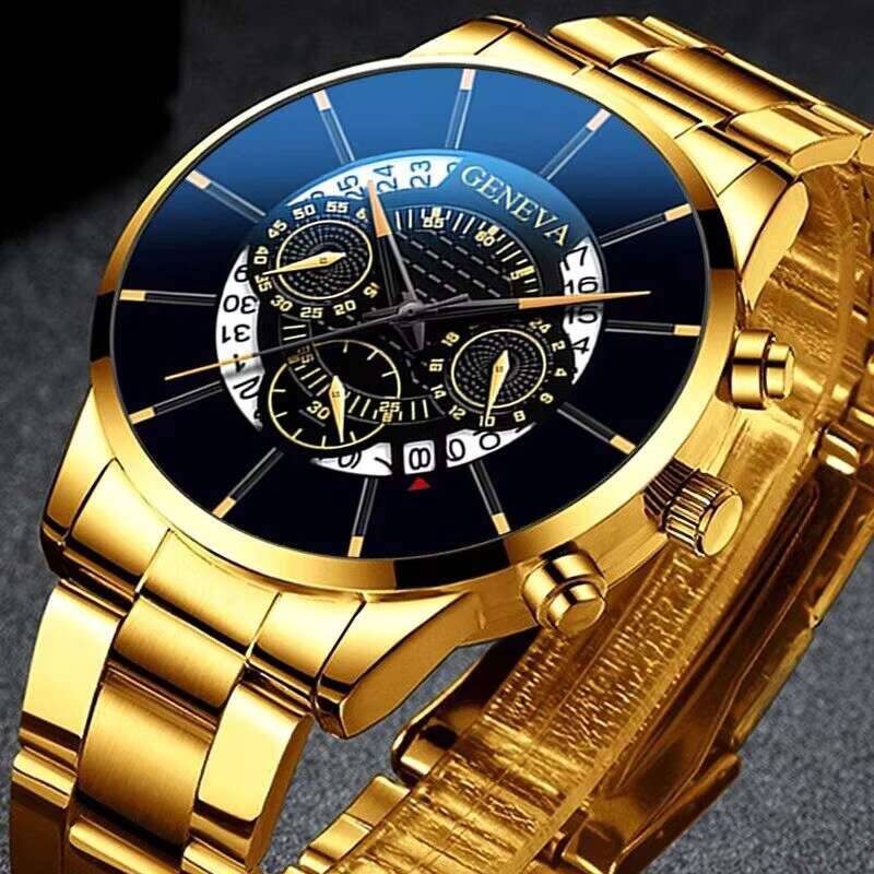1/3PCS Fashion Men Business Watcheses Luxury Men's Analog Quartz Watch Set Reloj Hombre