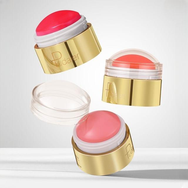 Pudaier - Moisturizing Tinted Lip Mask - 6 Colors 04# - 8g
