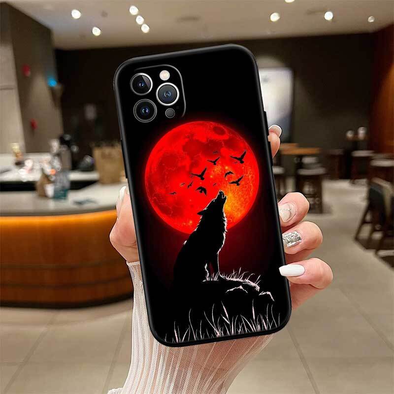 Animal Wolf Phone Case for Redmi Note 12 12S 12C 13 13C 13R 14 14S 14R 14C 11A 13X A3 A3X A4 A5 Pro Max Plus