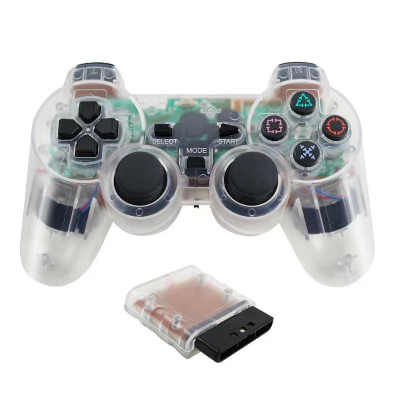 Wireless Gamepad For Ps2 Controller For Playstation 2 Console Joystick 2.4G Double Vibration Shock Joypad Usb Pc Game