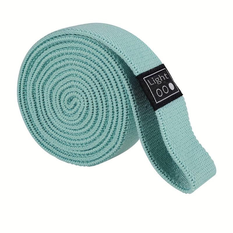 1Pc Fitness Resistance Band - Knitted Resistance Band For Fitness Elastic Stretch Training - High Resistance, Medium Resistance, Low Resistance Yoga Green Small